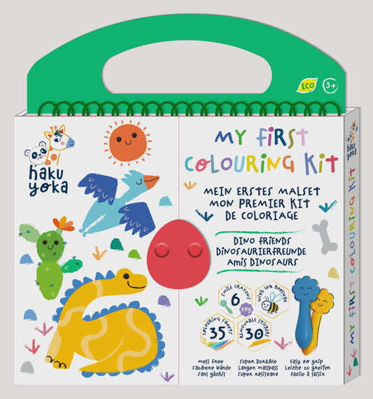 My First Colouring Kit | Dinosaur