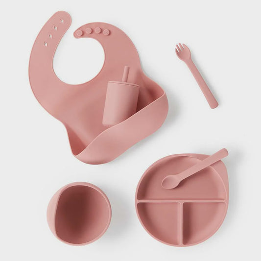 Snuggle Silicone | Meal Kit | Rose