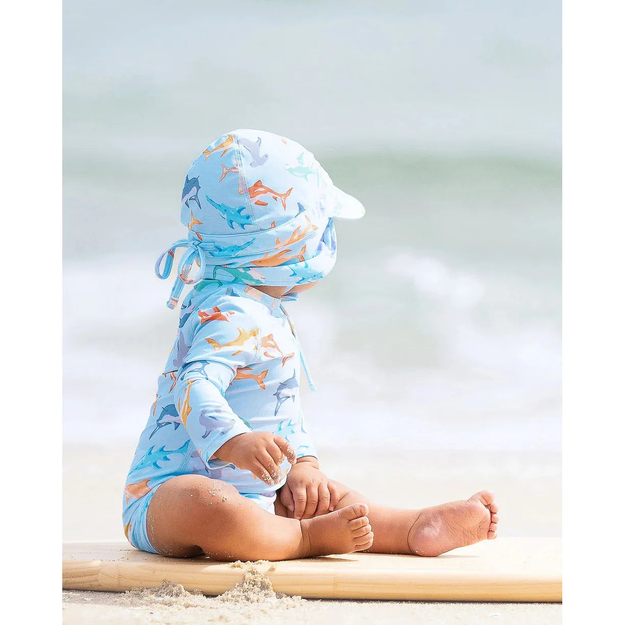 Swim Baby Onesie Long Sleeve | Surfs Up