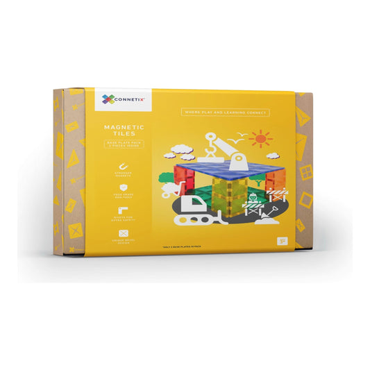 Connetix Tiles | Rainbow | 2pc Base Plate Pack