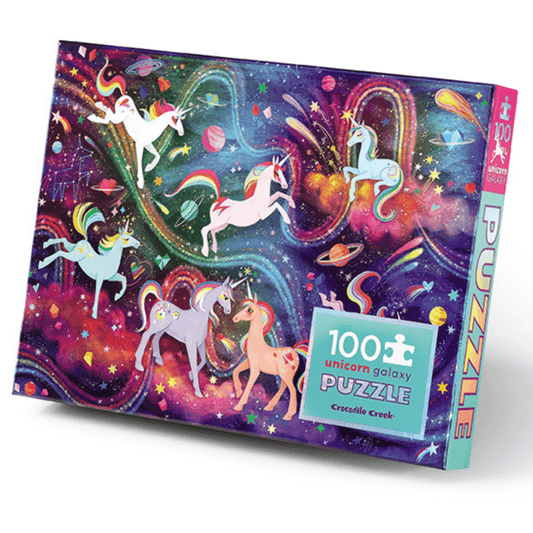 100pc Holographic Puzzle | Unicorn Galaxy
