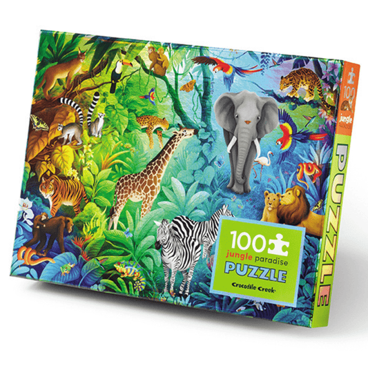 100pc Holographic Puzzle | Jungle Paradise